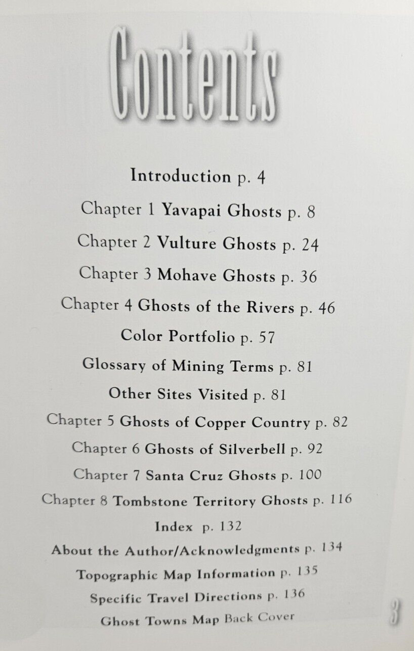 Arizona Ghost Towns and Mining Camps by Philip Varney, 2000 5th Printing