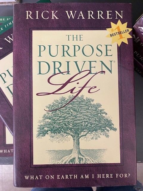 Lot of 10 The Purpose Driven Life Books by Rick Warren Hardcover – GOOD