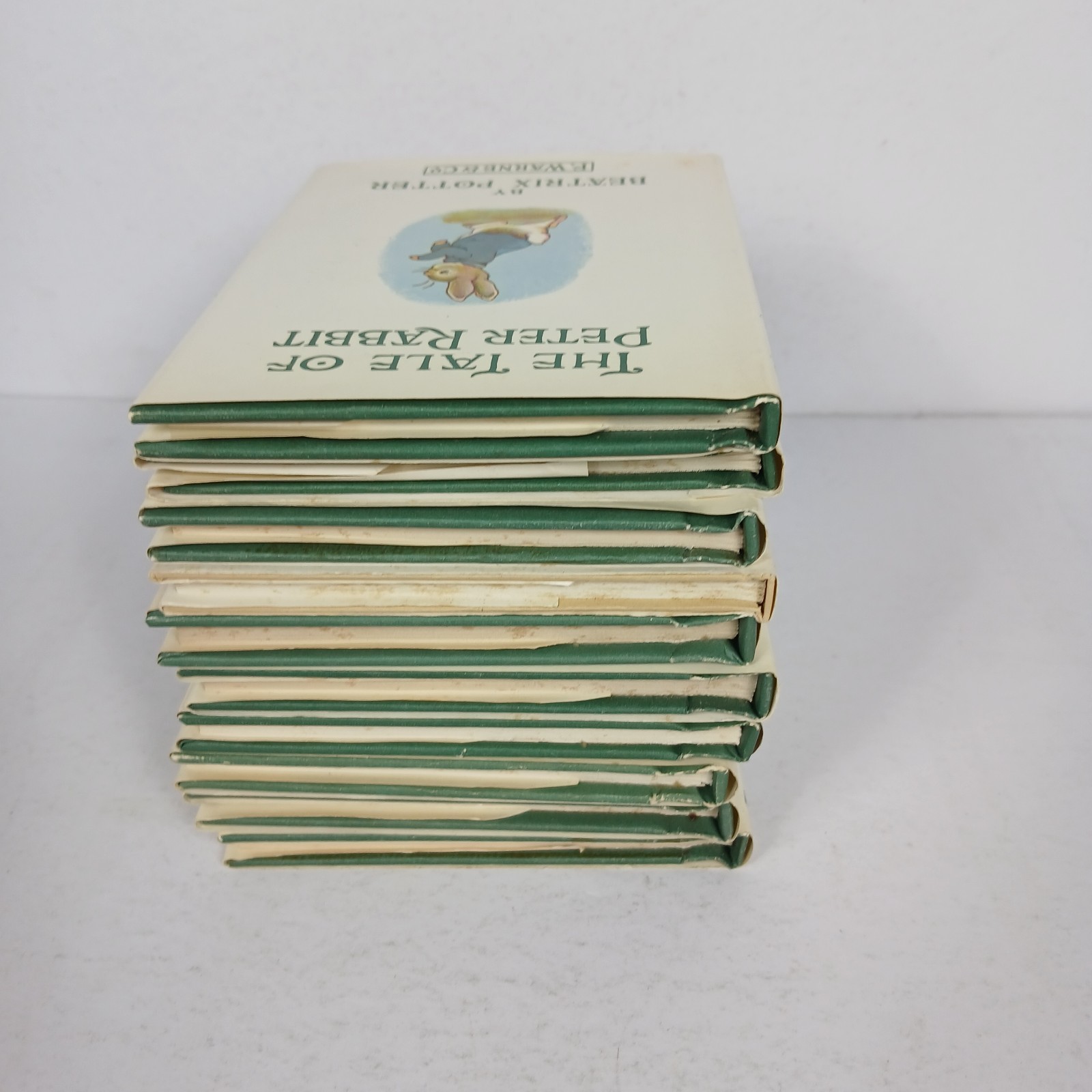 Beatrix Potter Book Lot Of 10 F Warne & Co Hardcover 1980s Peter Rabbit
