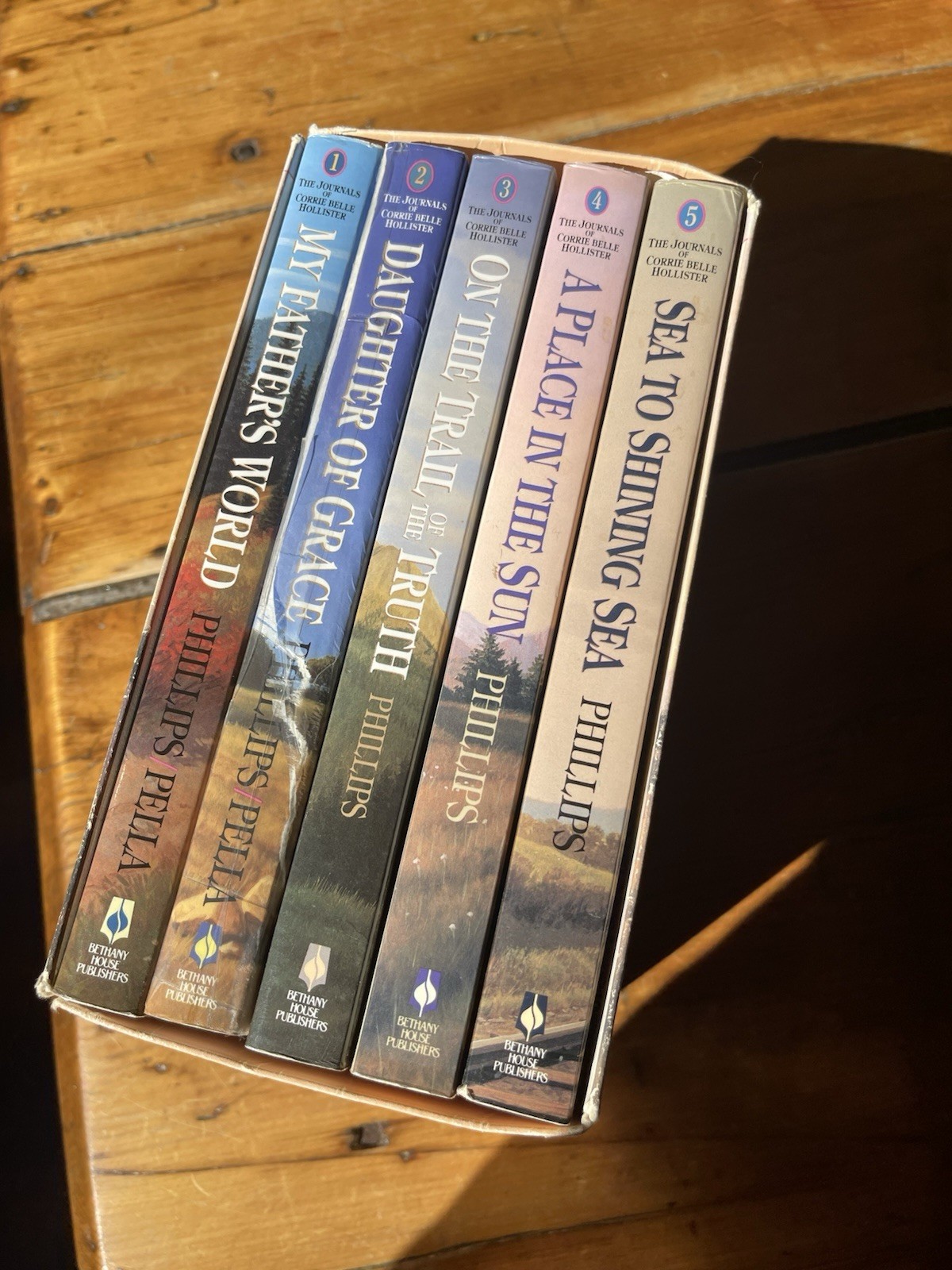 JOURNALS OF CORRIE BELLE HOLLISTER (BOOK 1 TO 5) By Michael R. Phillips & Judith