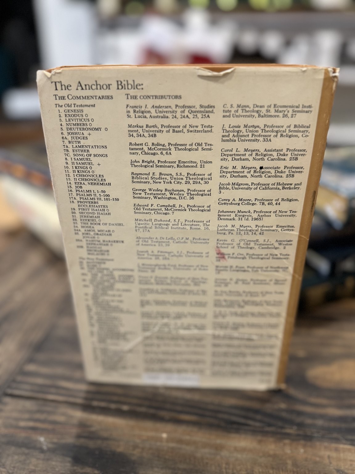 The Wisdom of Solomon David Winston 1981 2nd Printing Anchor Bible Doubleday