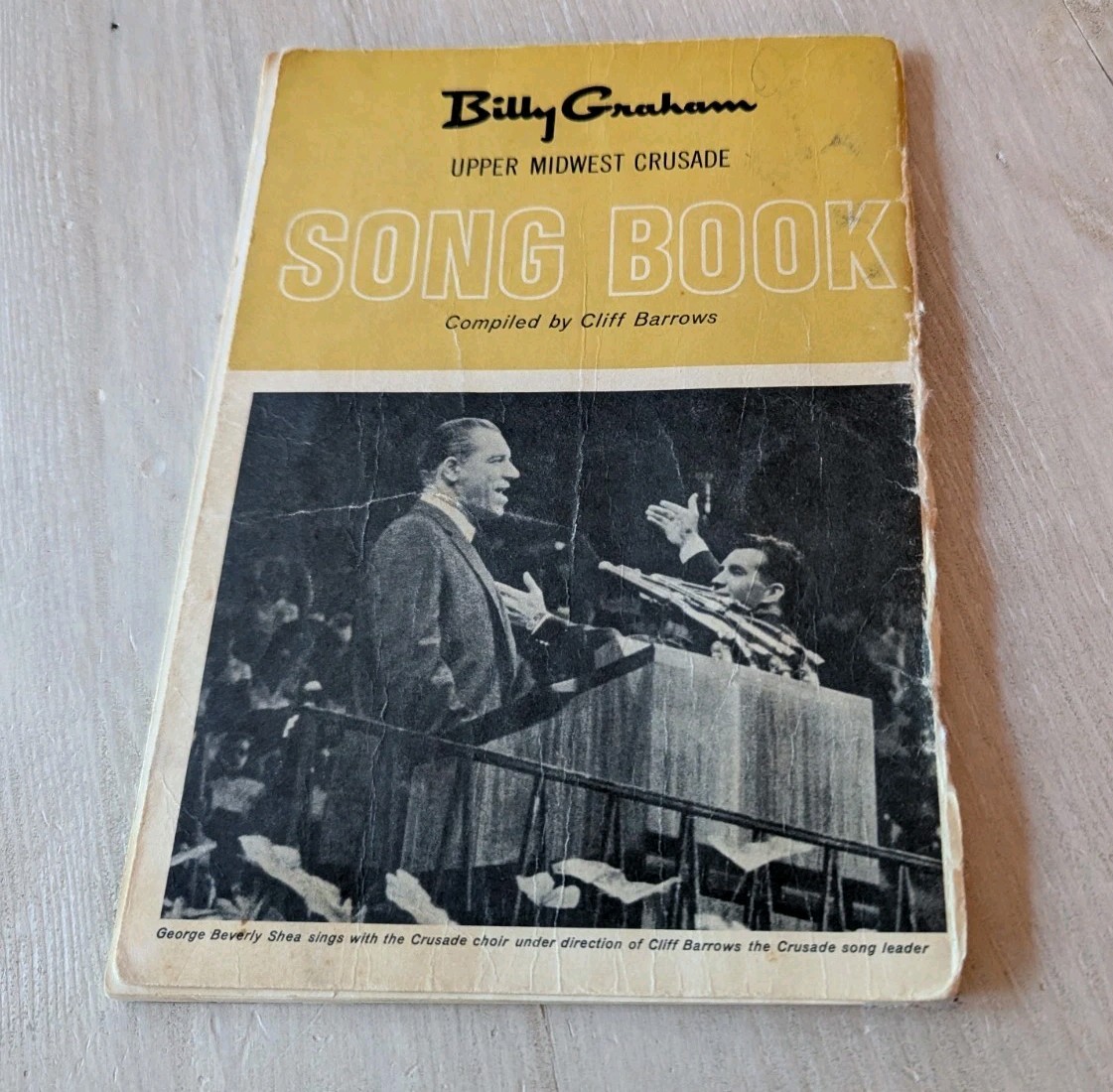 Billy Graham Upper Midwest Crusade Song Book 1961 Minneapolis Minnesota Rare