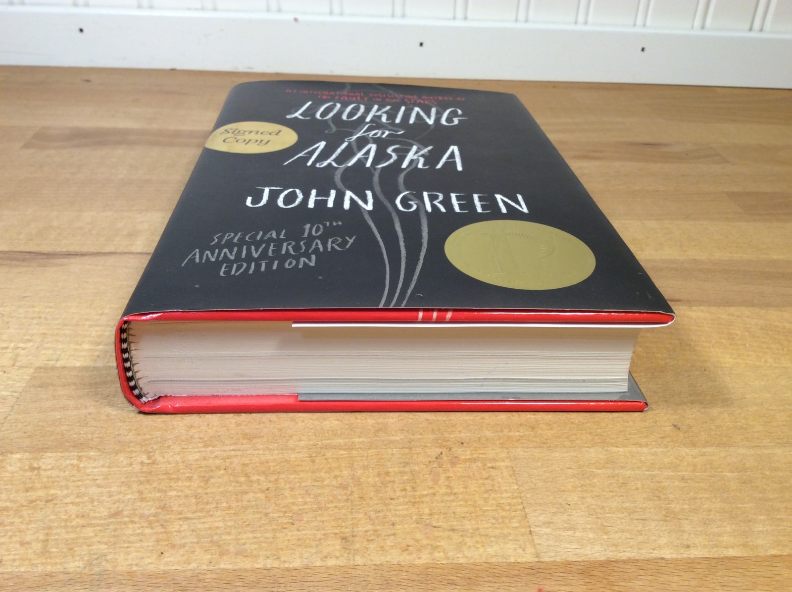 Looking For Alaska, SIGNED John Green, 10th Anniversary Hardcover 1st Printing