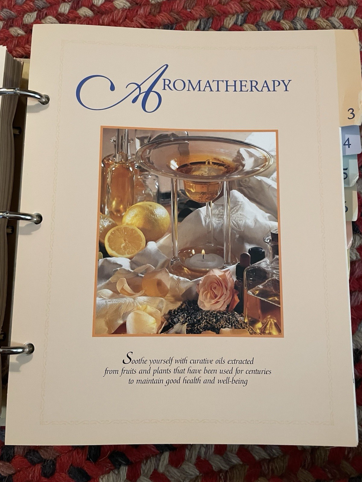 The Complete Guide to Natural Healing 1 Binder Sections 1-13 300+ Cards – USED