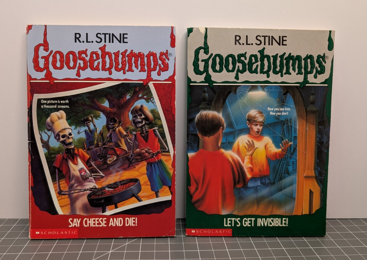 Lot of Goosebumps Vintage 1990s Books – Horror – Lot of 16 Books