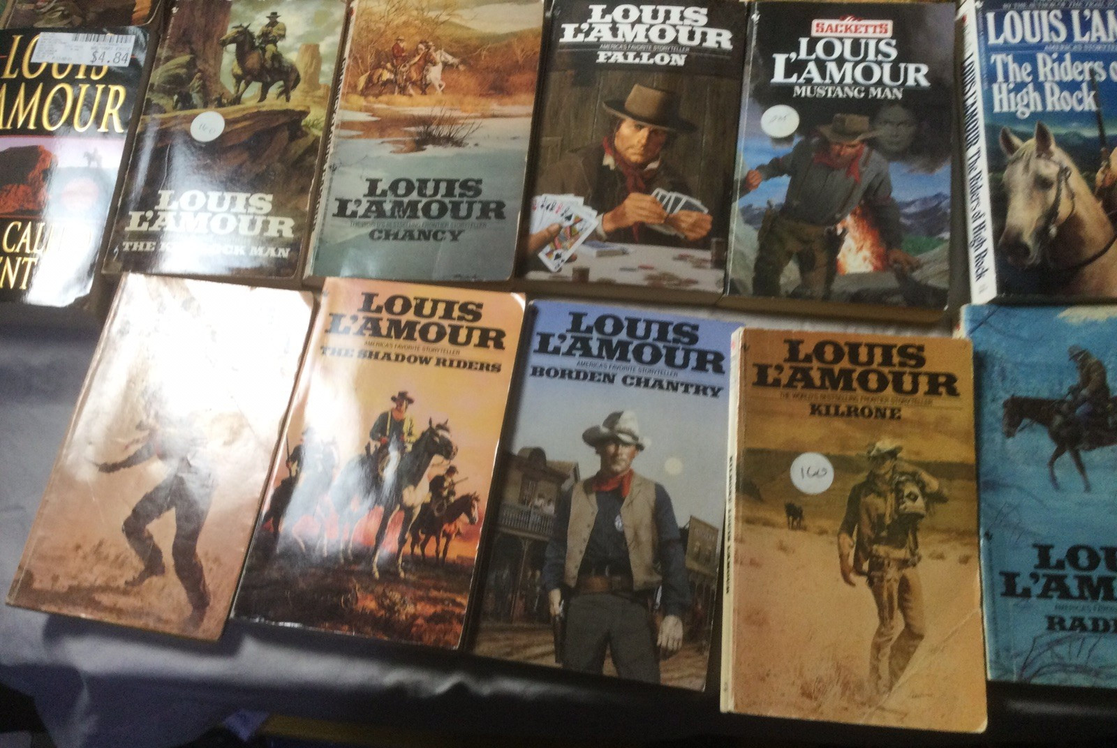 80+ Louis L’Amour Paperback Lot Western Collection Sackett Series