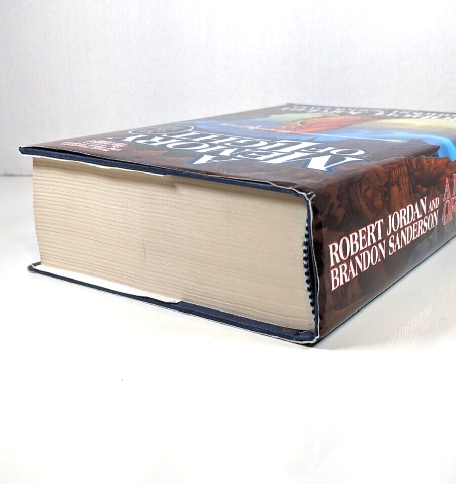 Wheel of Time Ser: Memory of Light vol. 14 Robert Jordan 1Ed/1Print HC DJ Signed