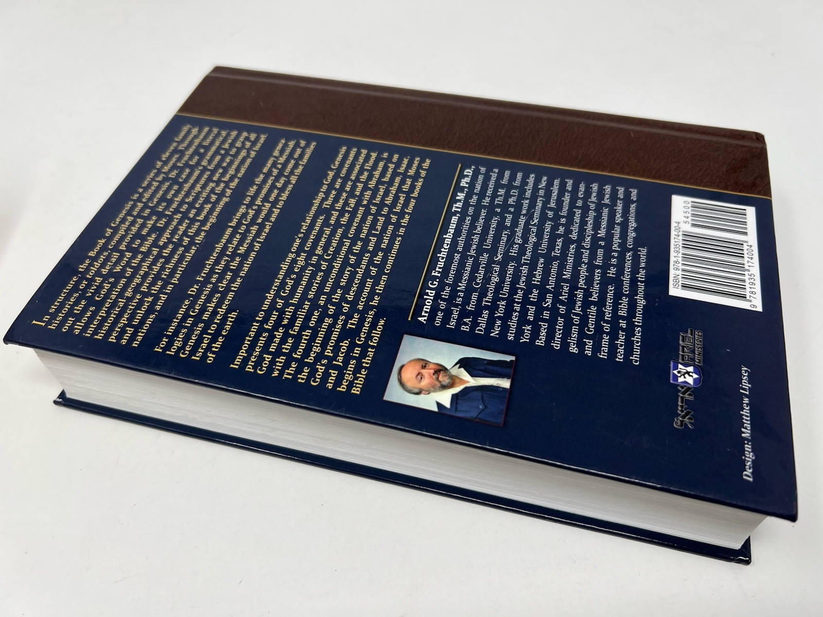 The Book of Genesis: 1 by Dr. Arnold G. Fruchtenbaum Book The Fast Free Shipping