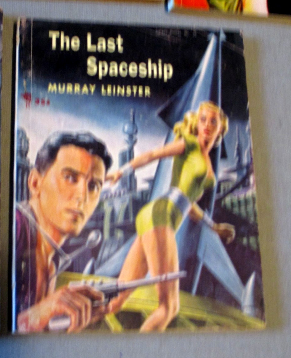 11-1950’S SCIENCE FICTION SCI-FI ALIEN-PULP PAPERBACK BOOK-FEAR- L.RON HUBBARD