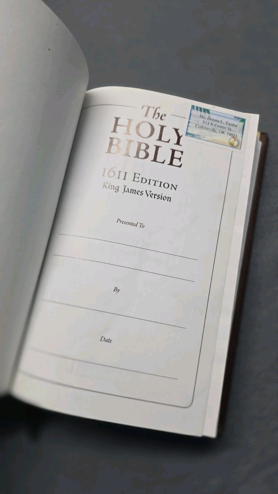 KJV Bible 1611 Edition by Inc. Staff Hendrickson Publishers (2005, Hardcover)