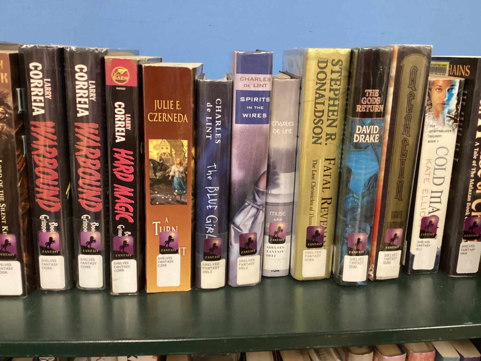 Fantasy Various Authors – Choose w/ Volume Discounts List #2 D – F (Last Name)