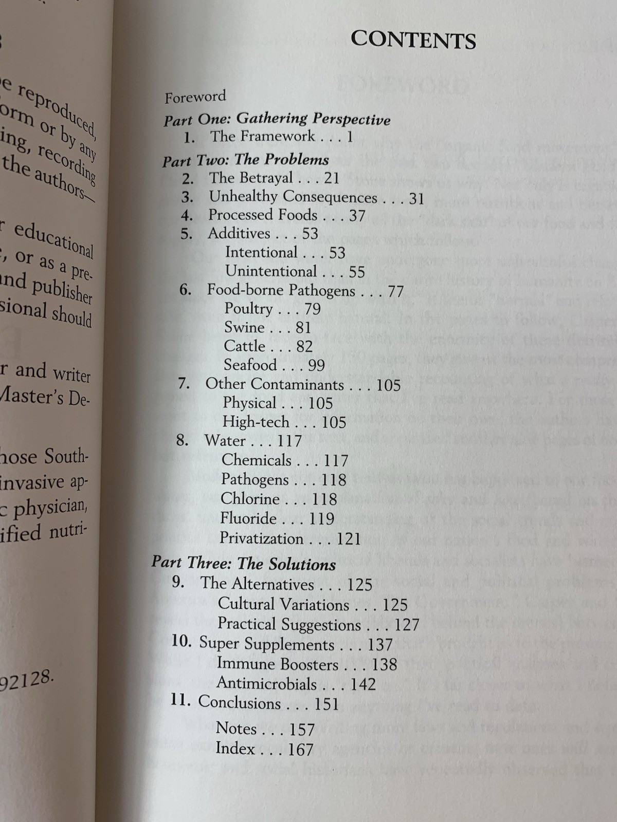 MODERN FOODS- The Sabotage of Earth’s Food Supply- Wright, Casper & Stone PB