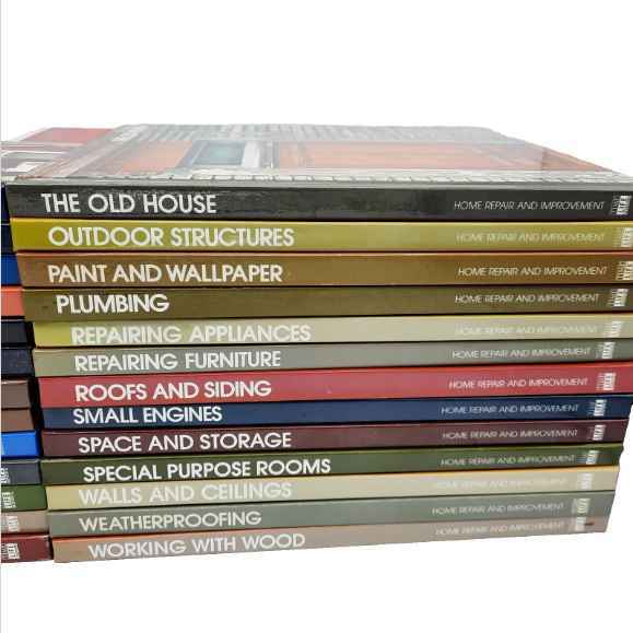 TIME LIFE Home Repair Improvement HC Build a Book Lot Choose Your Titles VG