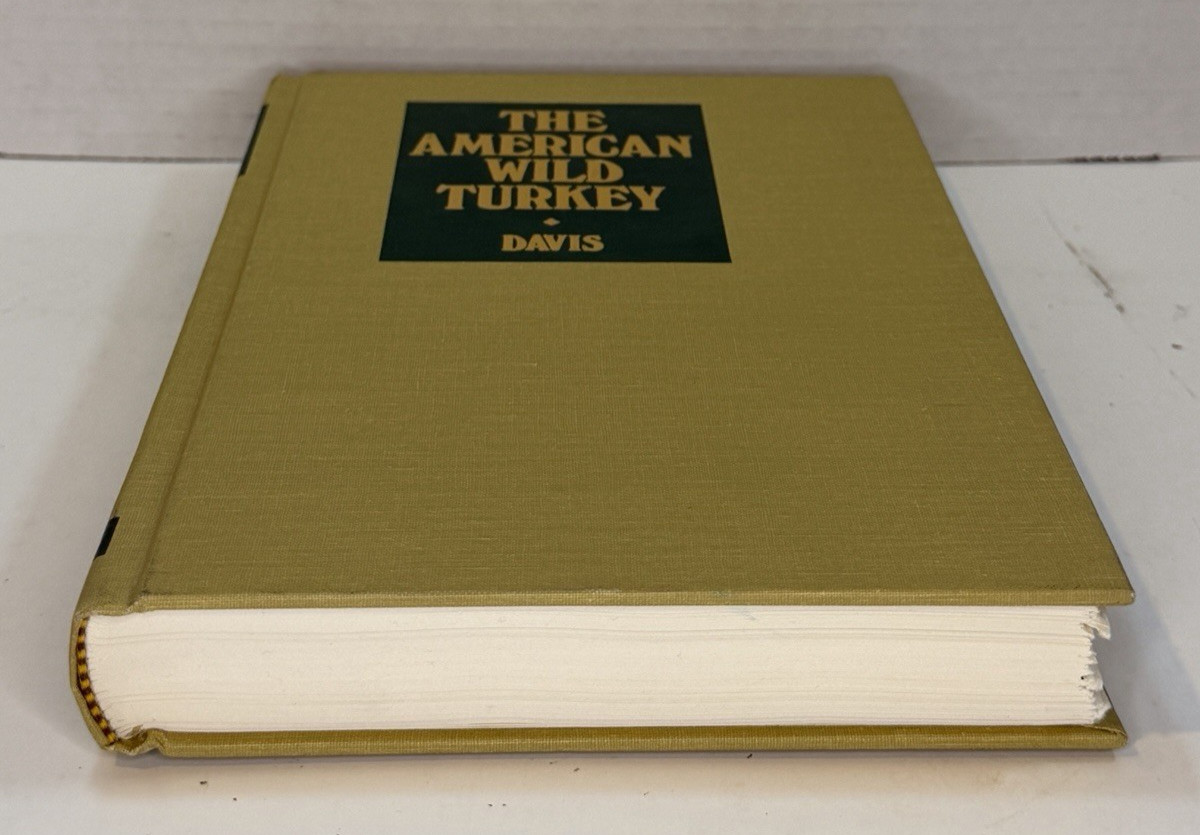 The American Wild Turkey Henry E. Davis 1984 Old Masters Reprint 🦃RARE Classic