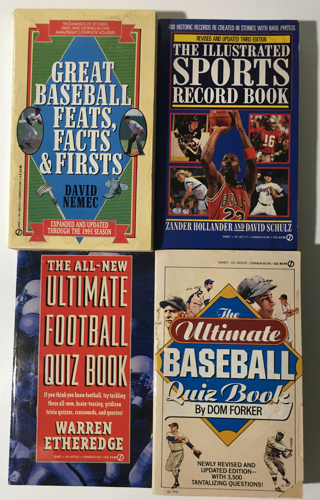 Sports Trivia 4 Book Box Set : All The Lowdown on the Sports World Baseball …