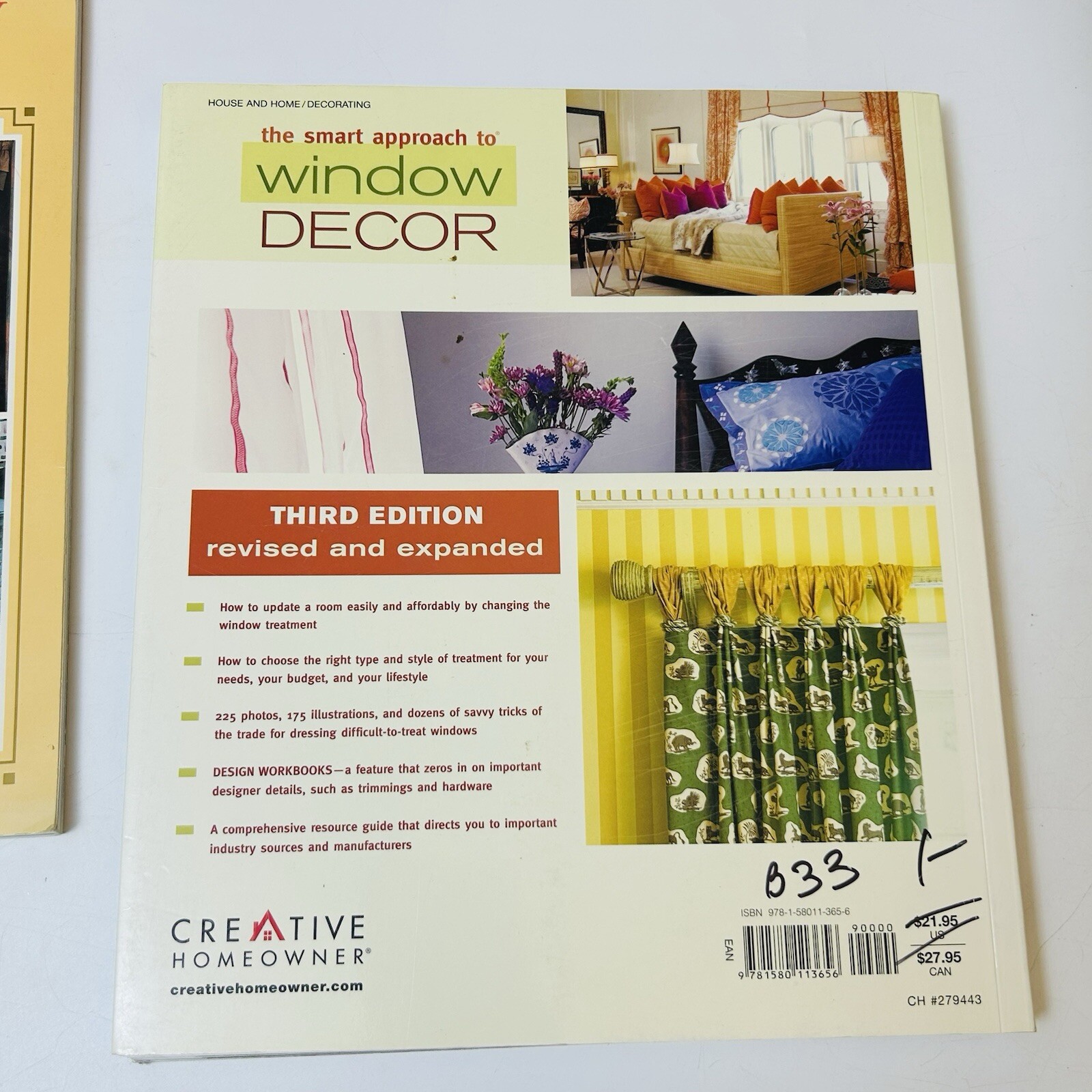 Lot Of 4 Window Treatment Wall Decor Interior Decorating Books