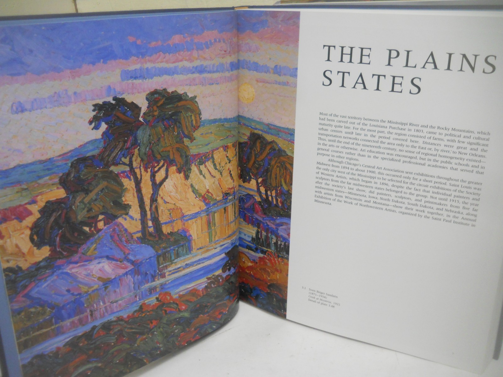 ART ACROSS AMERICA : PLAINS STATES & THE WEST~ Oversize Art Book~ Ships Boxed