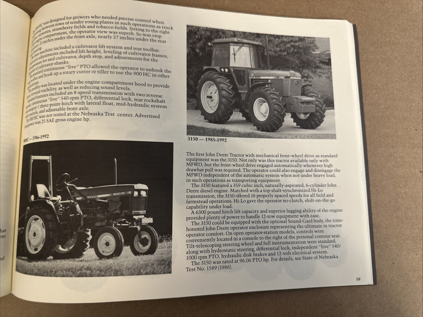 John Deere Tractors 1918-1994, American Society of Agri. Engineers, softcover