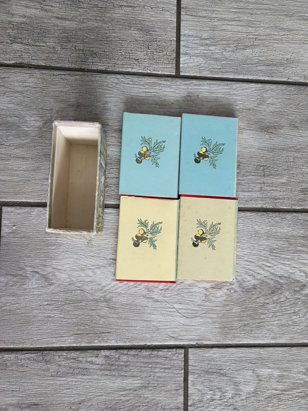 Vintage Nutshell Library Maurice Sendak Mini Book Set 1960s Kids Classic Retro