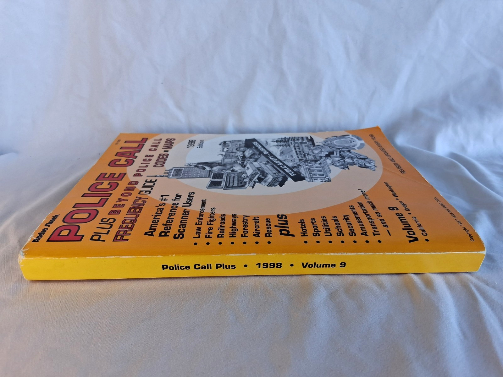 Police Call Radio Guide 1998 Edition Radio Shack Vol. 9 – VGC