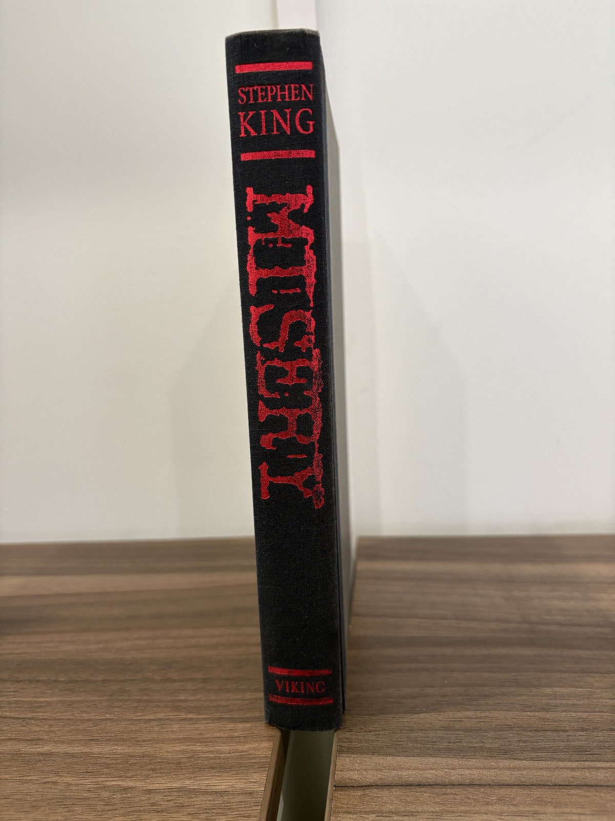 STEPHEN KING MISERY 1987 HCDJ TRUE 1ST EDITION $18.95 ON DJ FLAP NICE CLEAN COPY