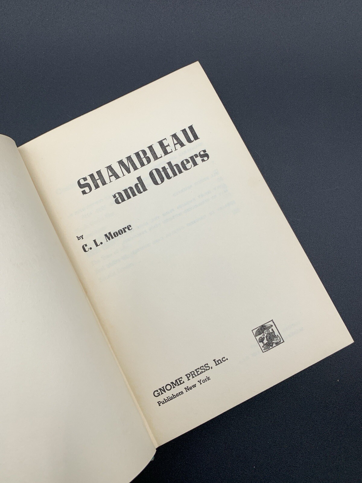 Shambleau And Others By CJ Moore – 1953 (Stated 1st Edition) Hardcover W/ DJ