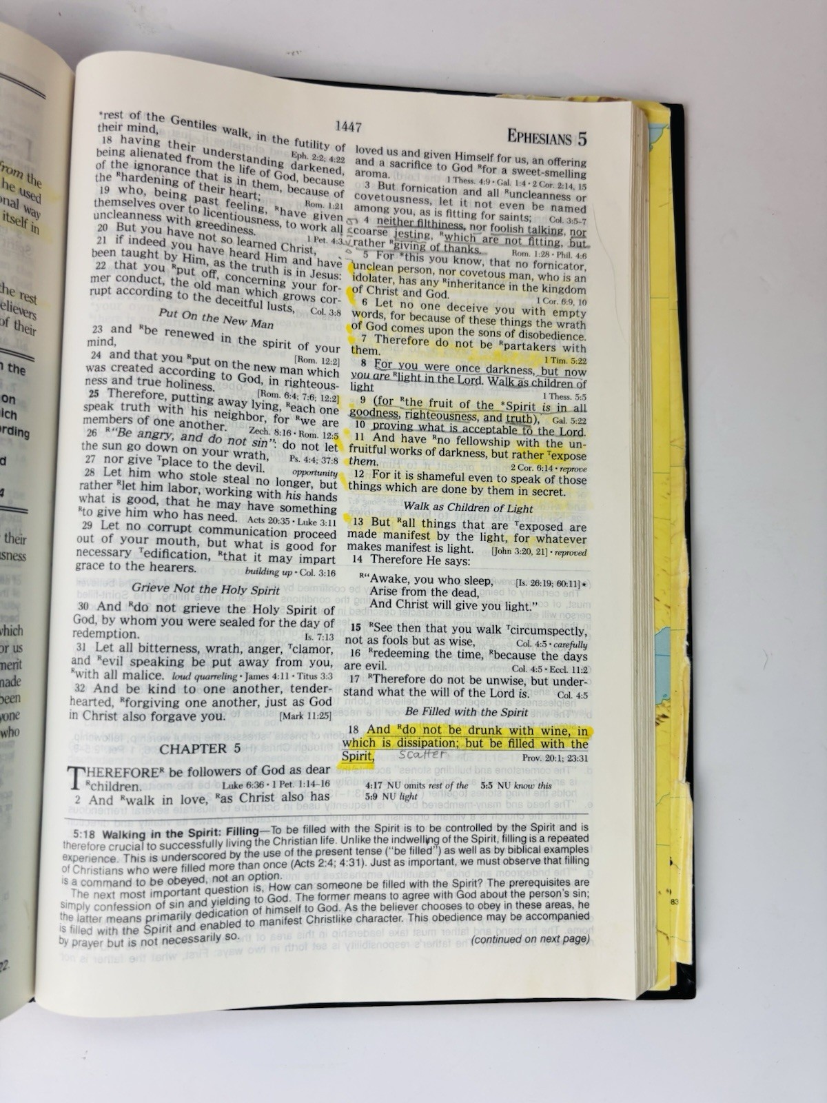 Prophecy Study Bible John Hagee NKJV 1997 Black Bonded Leather Marginalia Notes