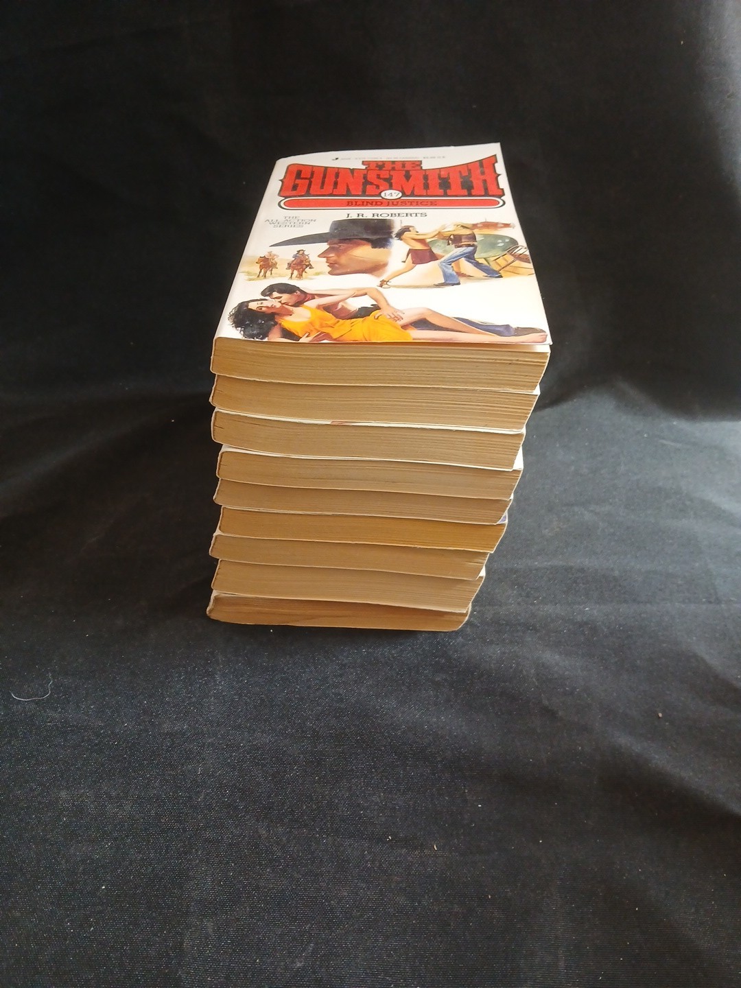 The Gunsmith Series 9 Books by J. R. Roberts (1990’s, Mass Market)