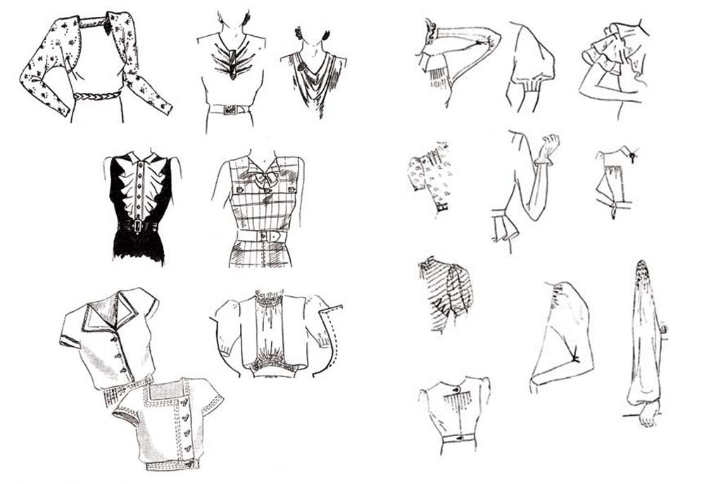 1937 Pattern Making Book (Draft Block Sewing Fashion)
