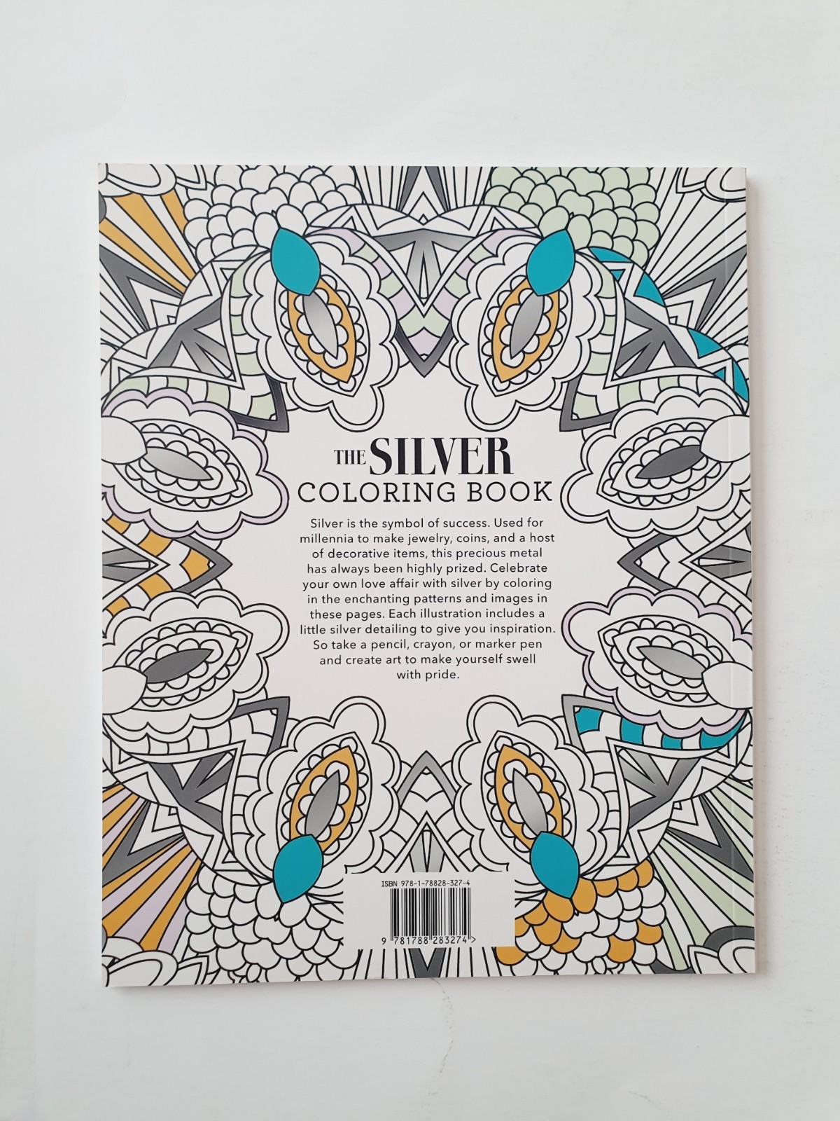 The Silver Colouring Book (Colouring Books) by Arcturus Publishing Book