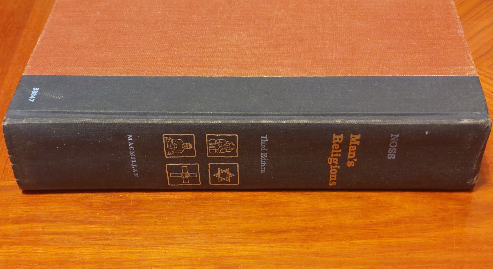 Man’s Religions John B. Noss HC Third Edition 1963 The Macmillan Company