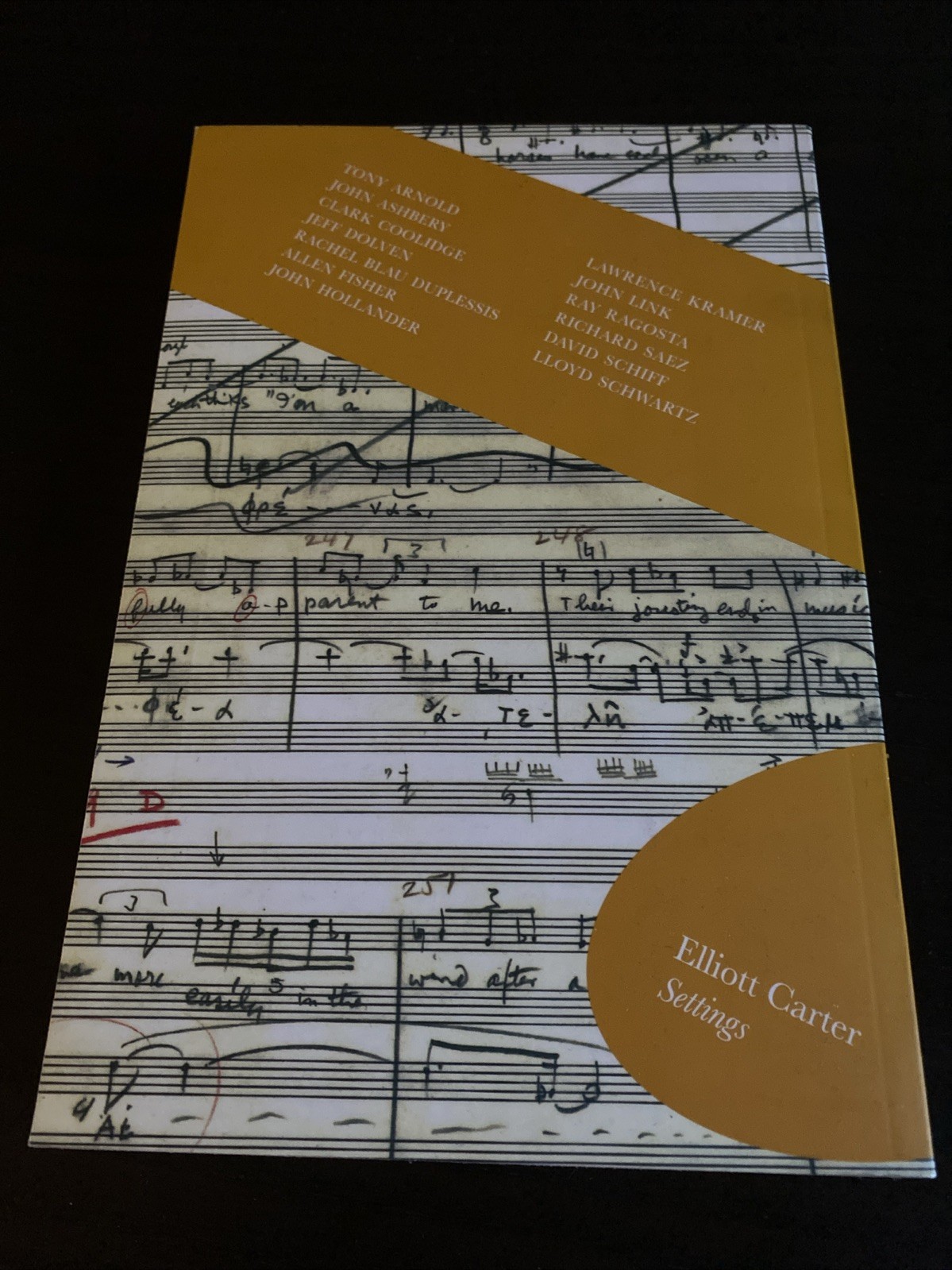 Elliott Carter – Settings – Chicago Review – 2014 – 350 Pages! – Classical