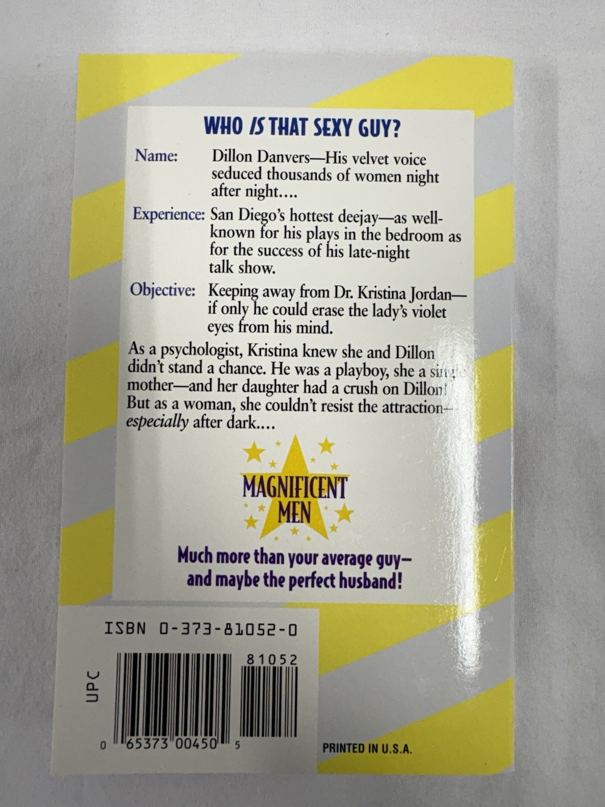 Men At Work Book Lot (6) Romance Literature