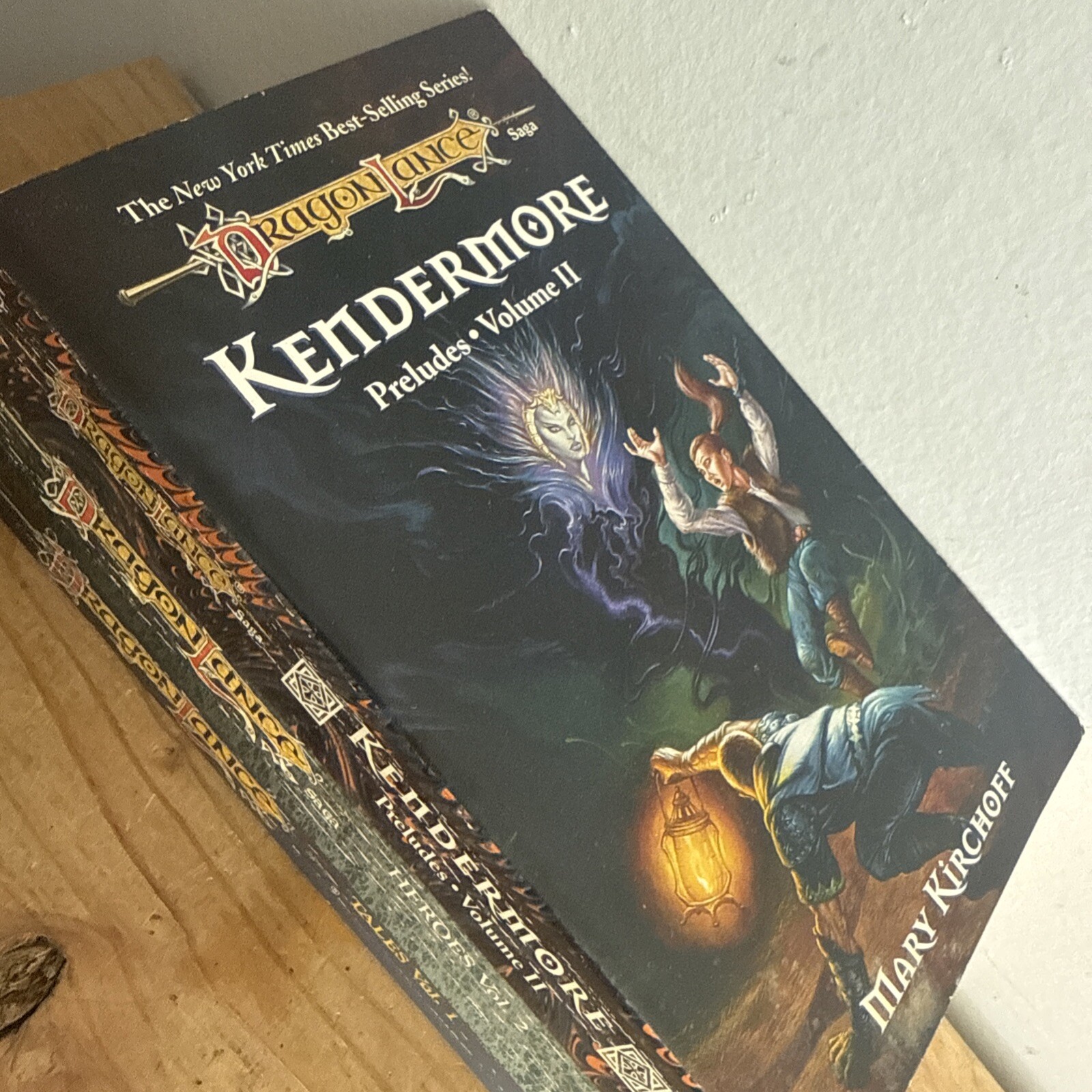Dragonlance Lot Of 3 PB Books Mixed Dragon Lance Series Heroes Tales Kendermore