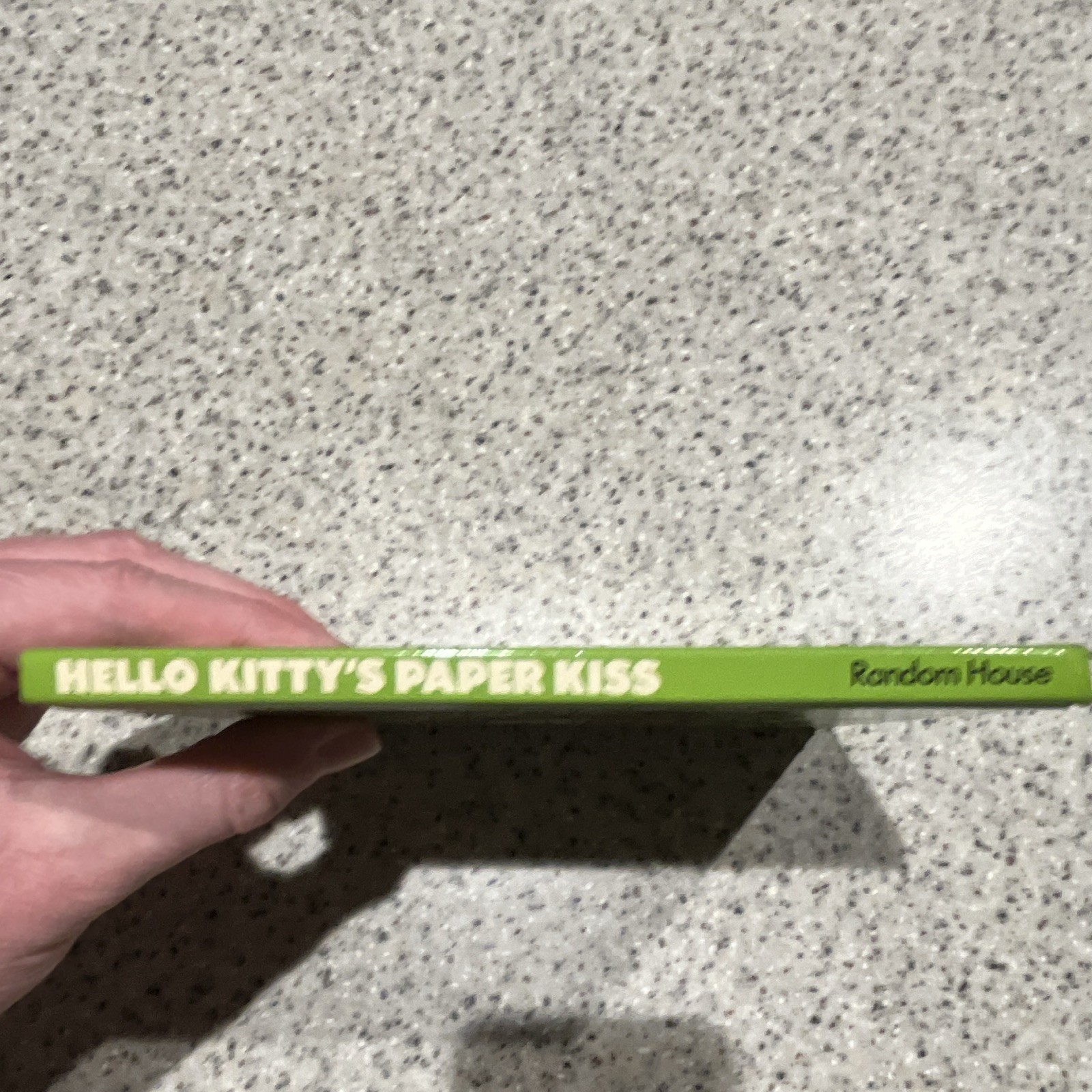 Hello Kitty’s Paper Kiss Hardcover Random House Illustrated 1982