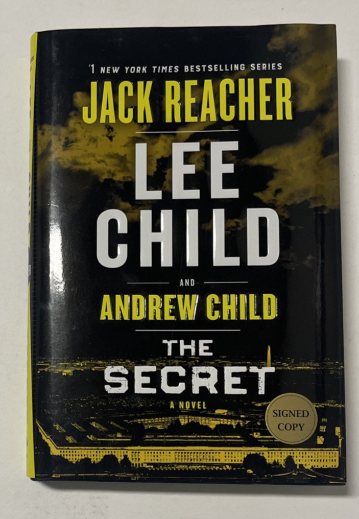 The Secret by Andrew Child and Lee Child 2023 SIGNED x 2 1st/1st HC DJ