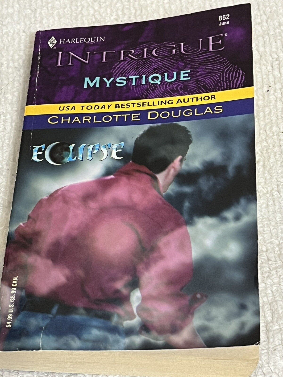 Harlequin Intrigue Series Lot 4 Paperback Books