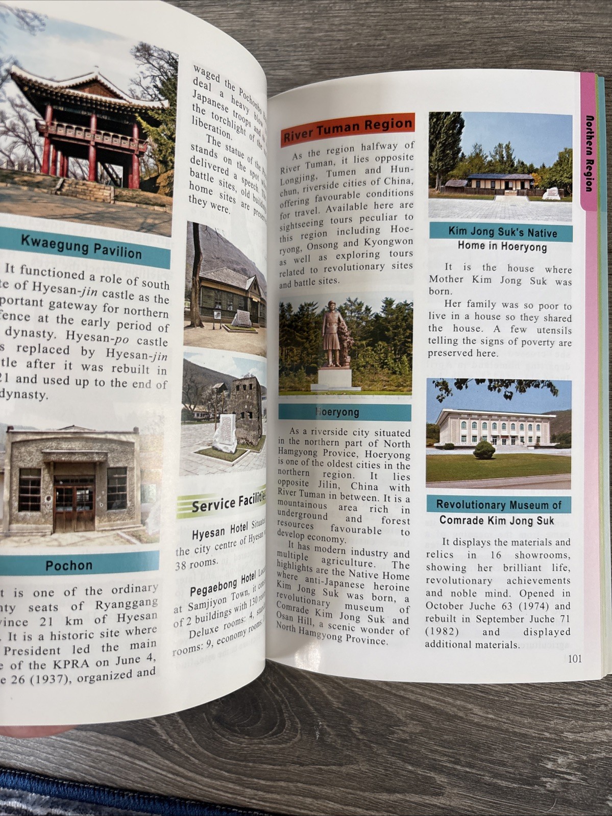 Rare Offical North Korea National Tourism Administration History/Travel Guide