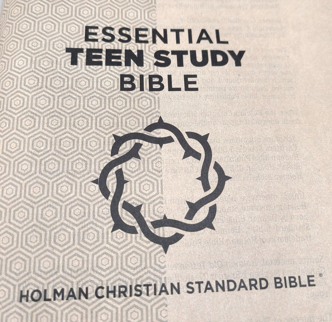 Essential Teen Study Bible : Holman Christian Standard Bible
