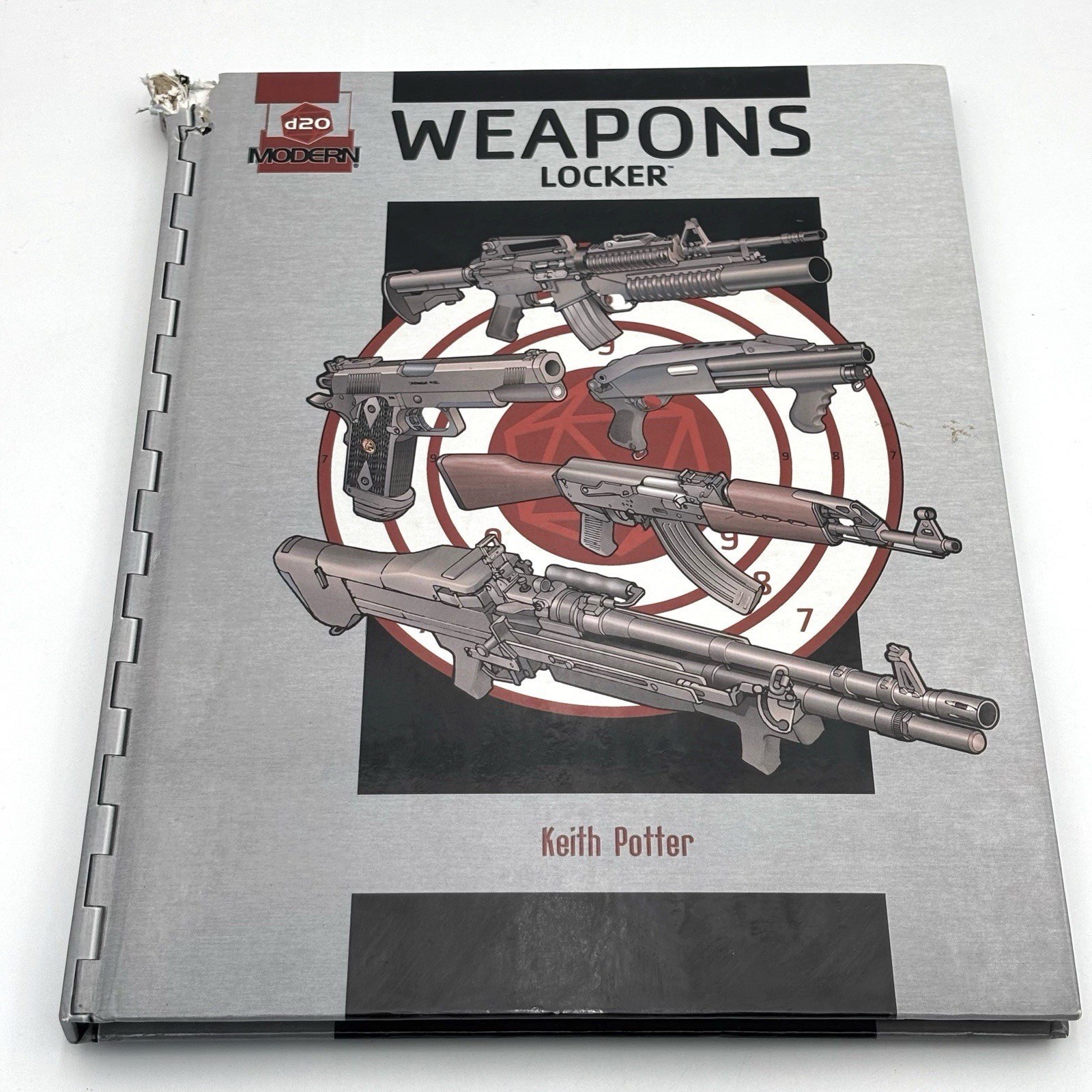 D20 Modern – Weapons Locker – Wizards of the Coast – RPG Sourcebook 2004 HC
