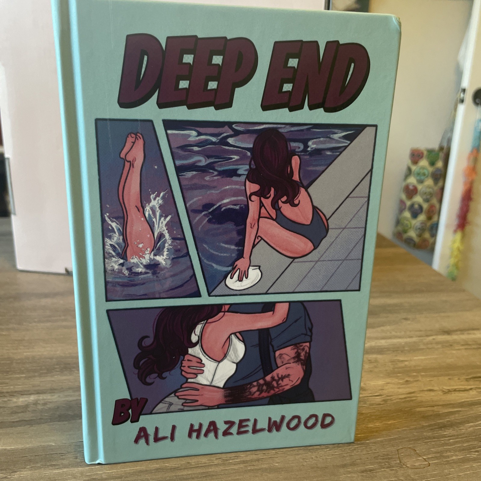Deep End by Ali Hazelwood! Probably Smut Edition! Hardcover Romance Novel! Rare!