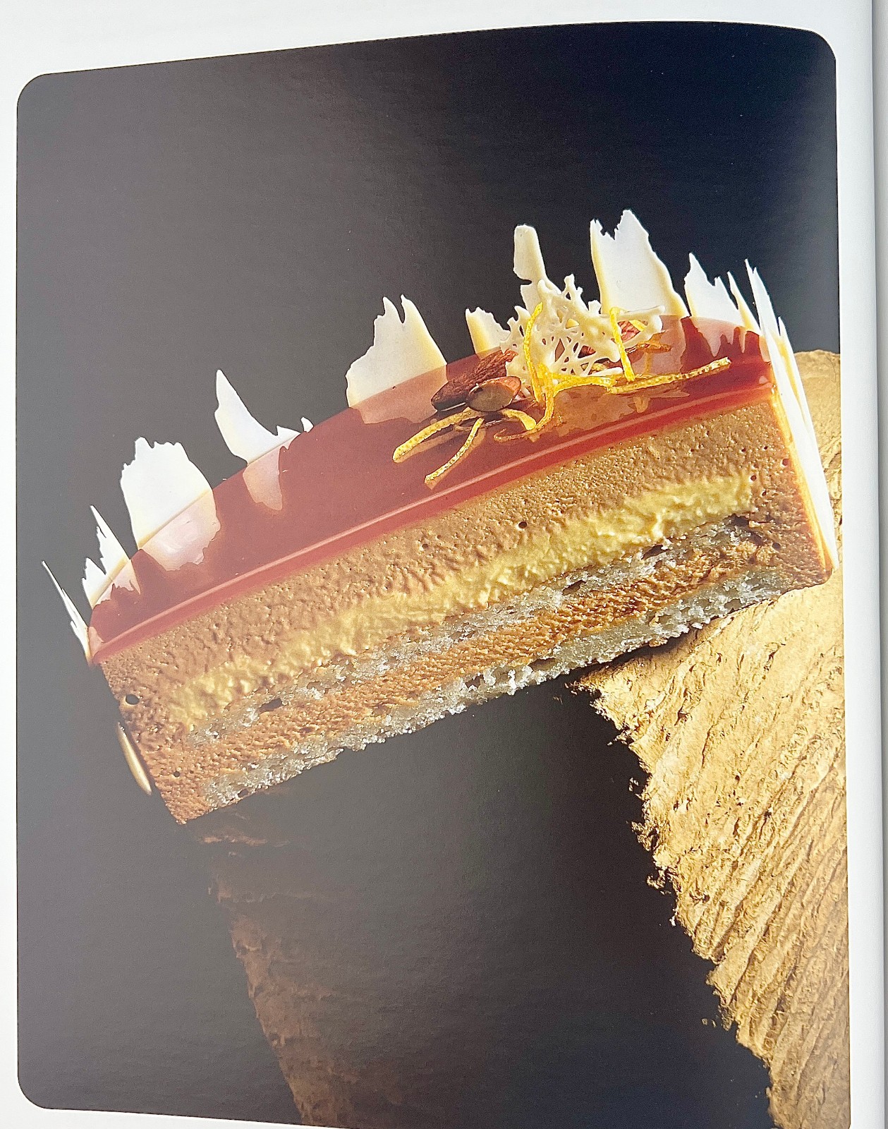 Au Coeur des Saveurs Frederic Bau Pastry Baking Cookbook French English Rare