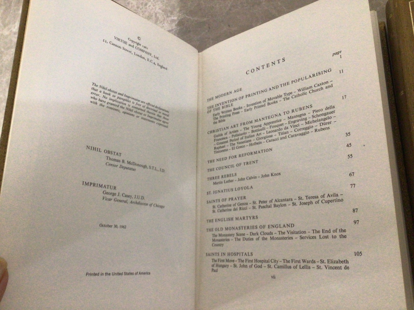 Catholic Book of Knowledge Vols 1-3 edited by Leonard Boase 1961