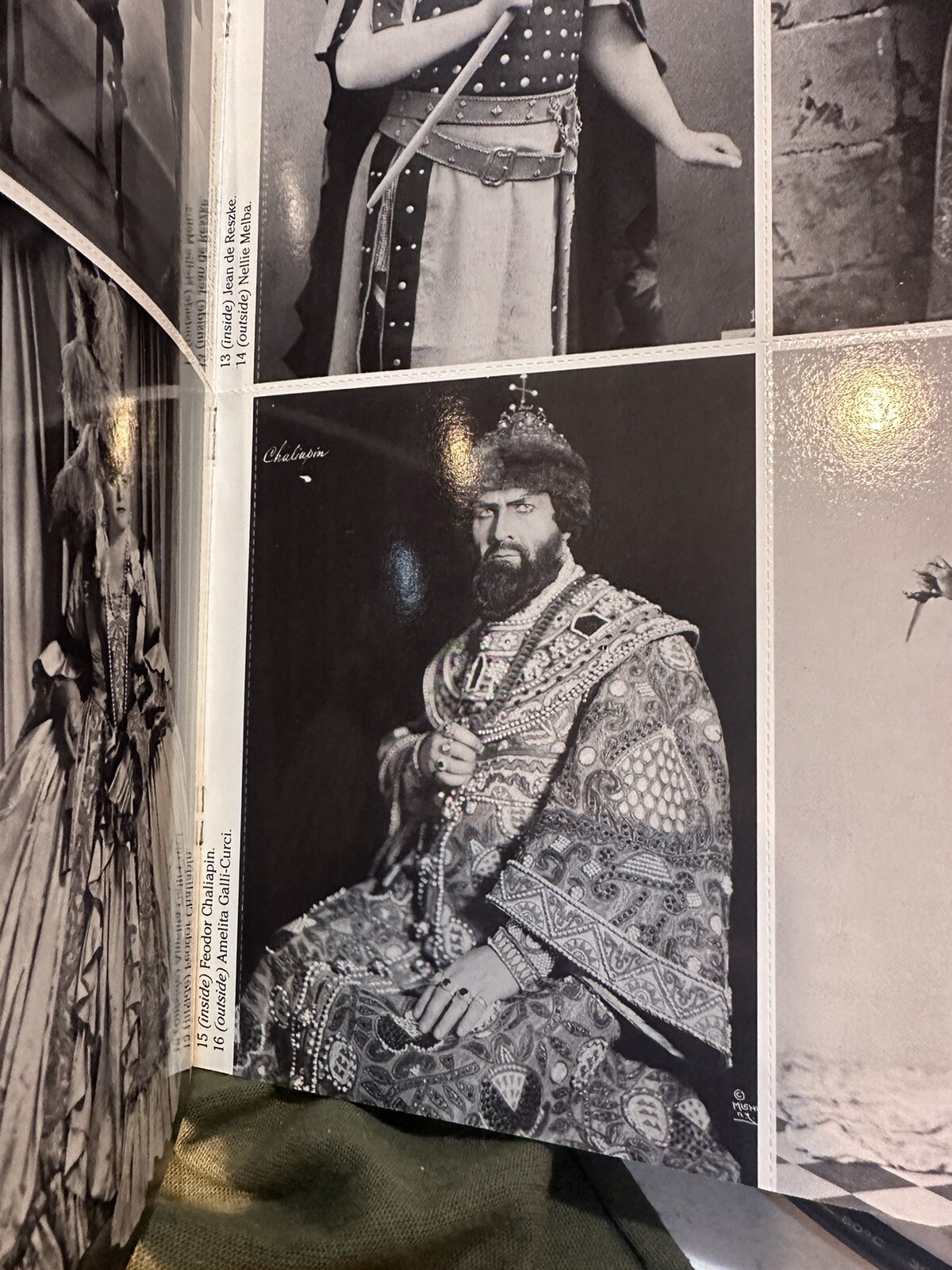 Great Opera Stars in Historic Photo Postcards: Ready-to-Mail Cards