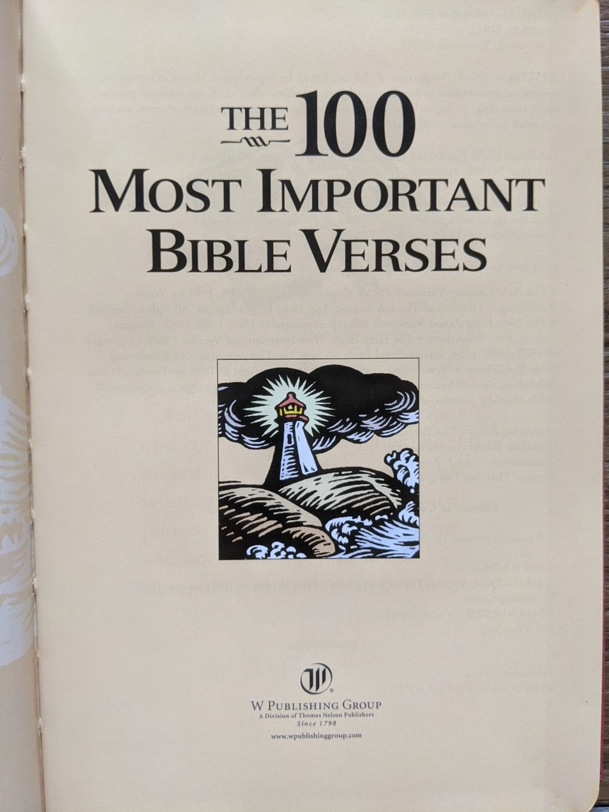 The 100 Most Important Bible Verses For Men Lot 2 CM2