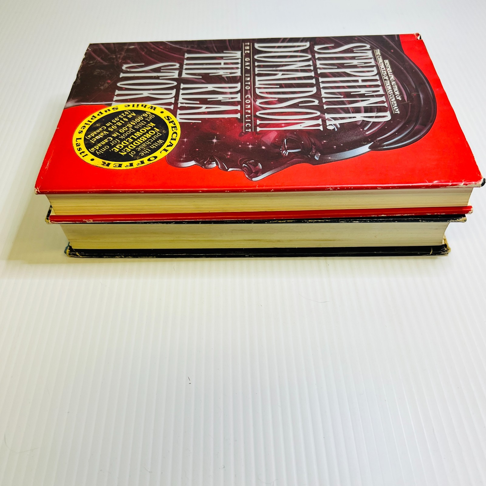 Gap Into Conflict: The Real Story & Gap Into Vision: Forbidden Knowledge 1ST ED