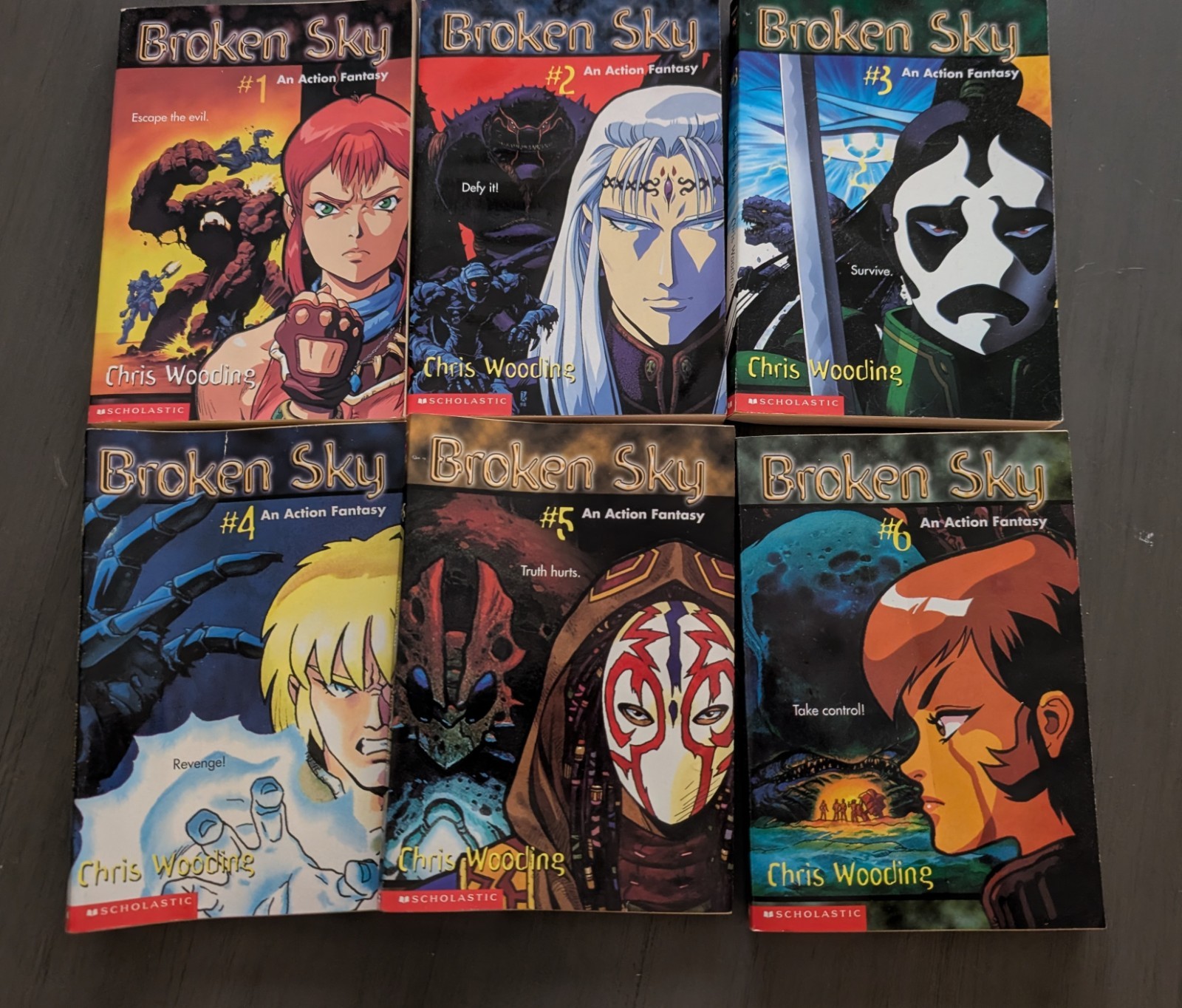Broken Sky – Paperback, 1-6 by Wooding Chris – Good