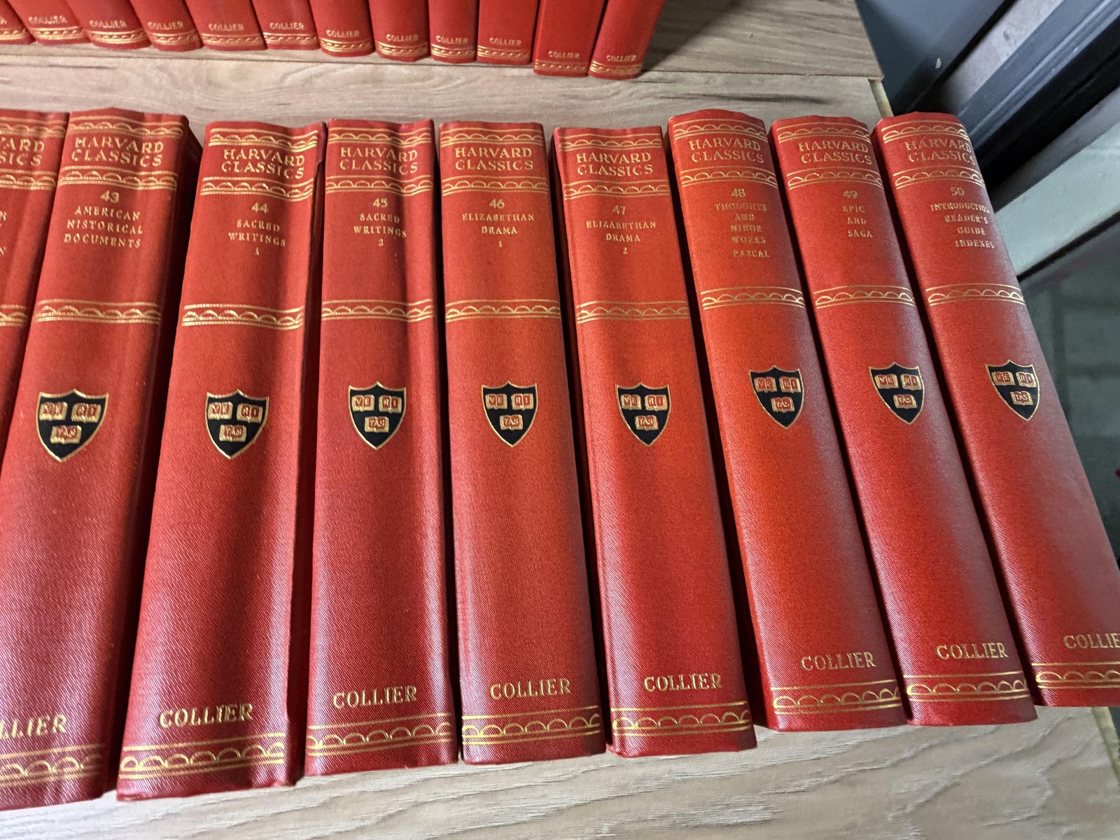 Harvard Classics Complete Set of 52 Five Foot Shelf of Books Readers Guide