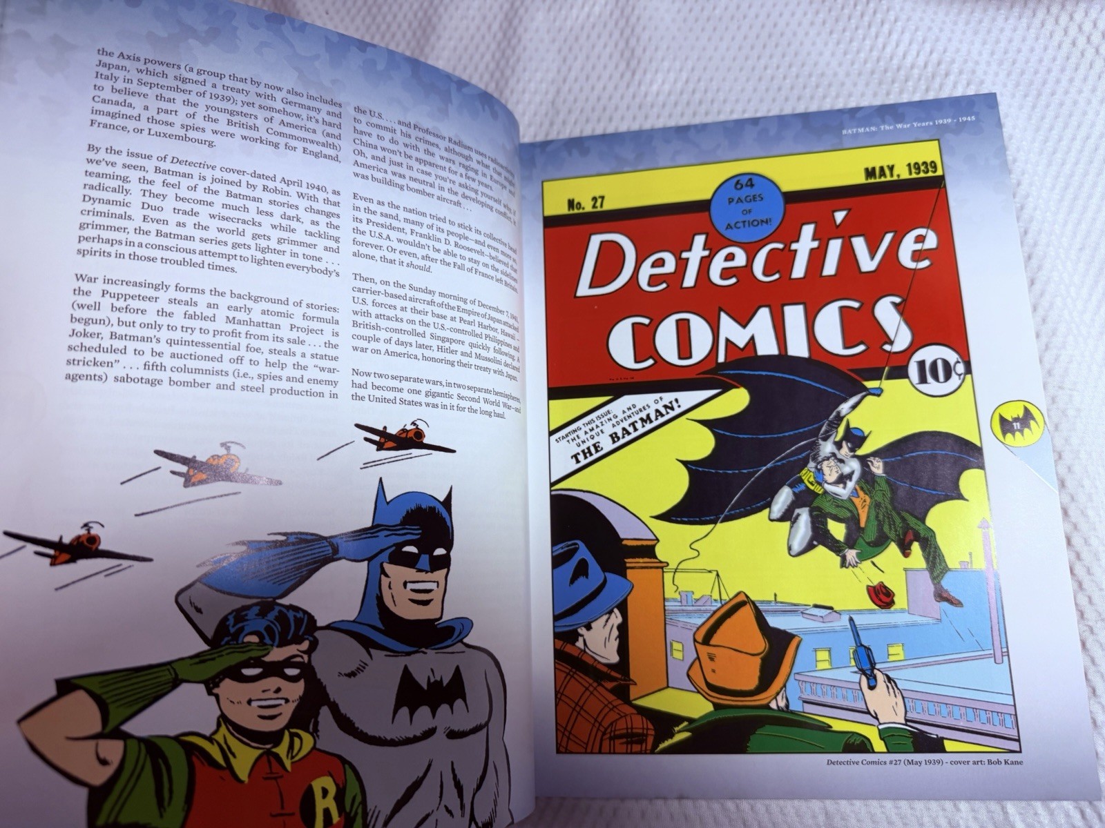 Batman The War Years 1939-1945 Roy Thomas Hardcover Chartwell Books