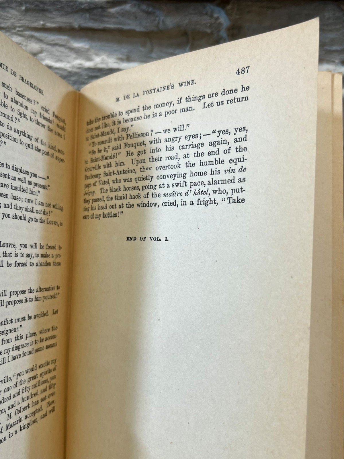 Alexandre Dumas The Vicomte de Bragelonne or Ten Years Later Volume 1 & 2 Novel